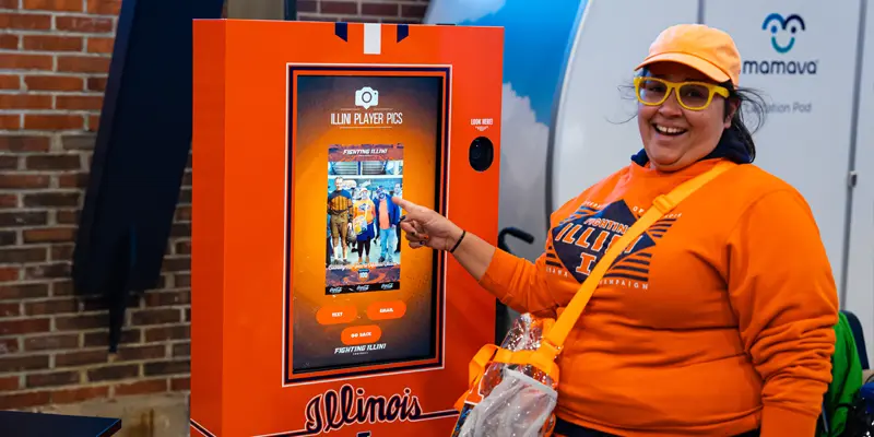 Illinois Athletics Photo Booth